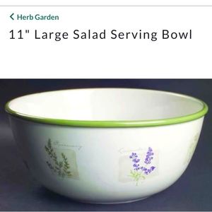 Sonoma salad bowl